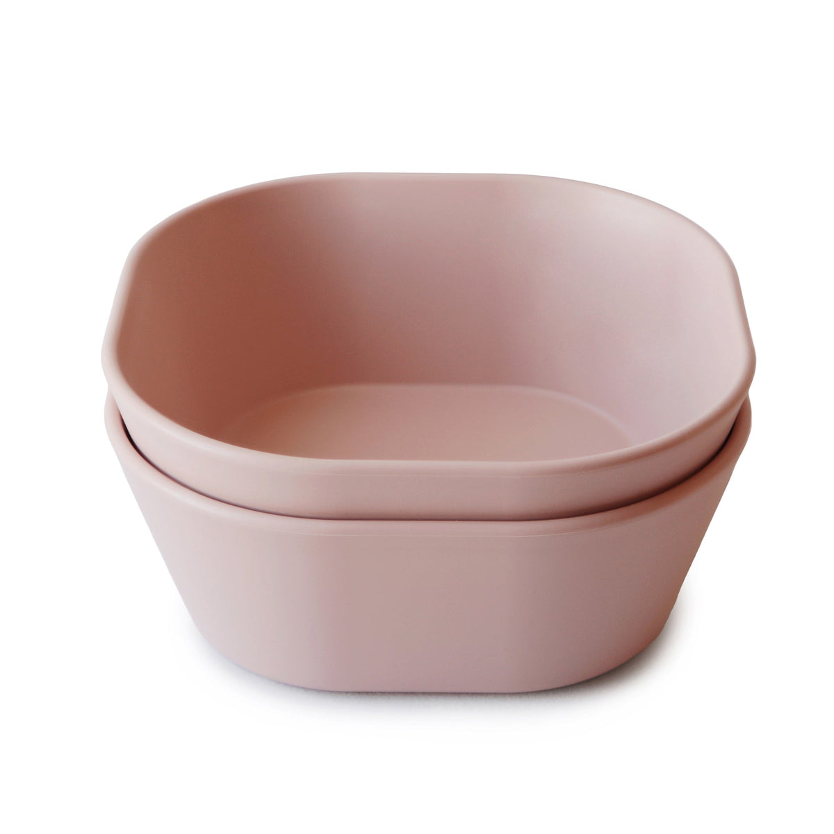 Mushie Square Dinnerware Bowls 2-Pack