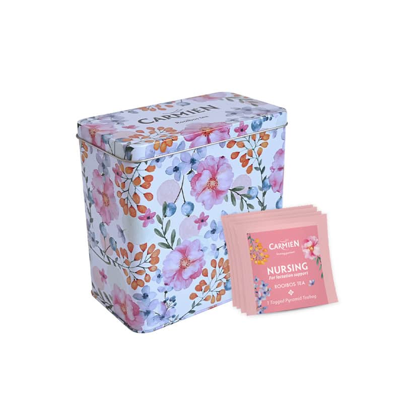 Nursing Tea Tin and Envelopes Combo (50 x 2.5g Envelopes)