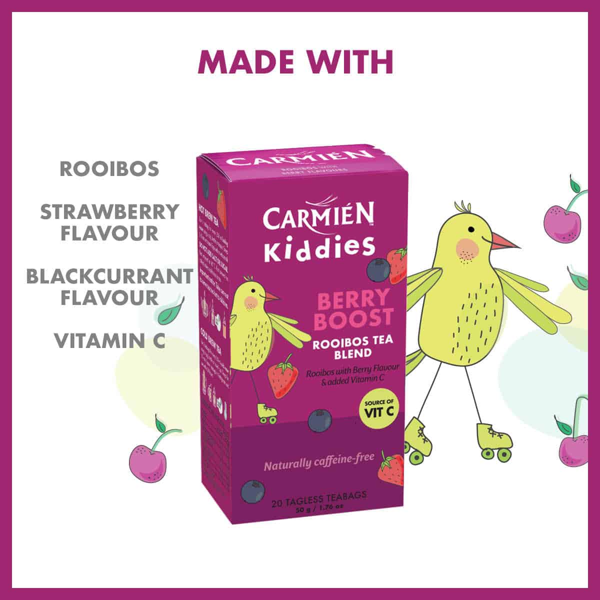Carmien Kiddies Berry Boost Tea