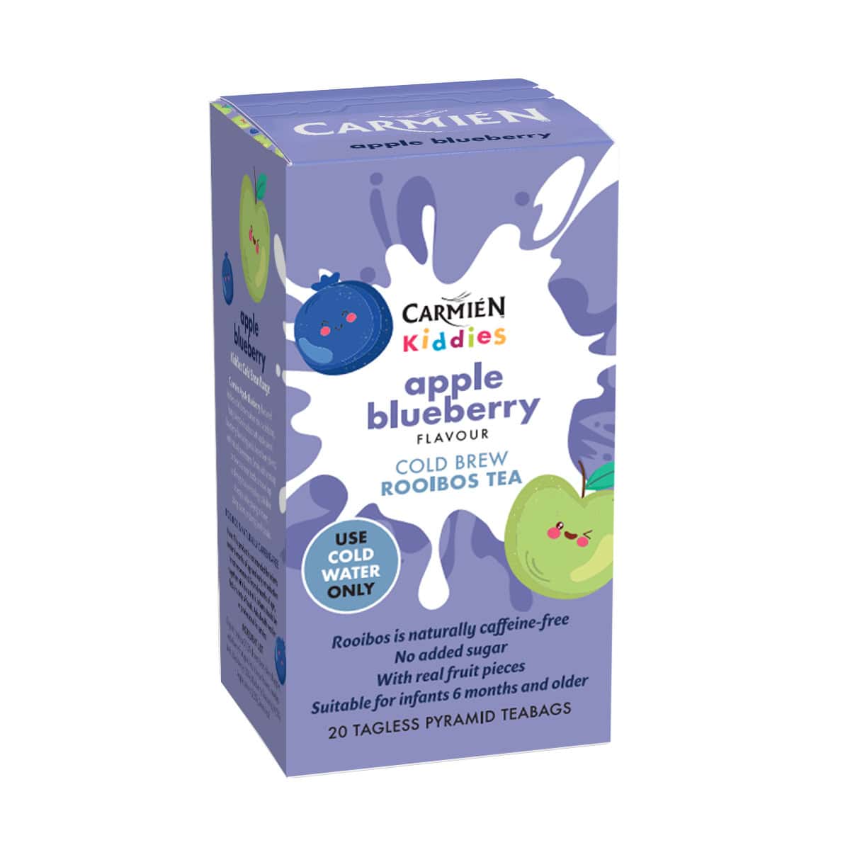 Carmien Apple Blueberry Kiddies Cold Brew Tea