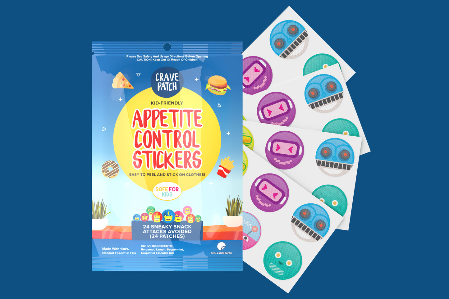 CravePatch Appetite Control Stickers