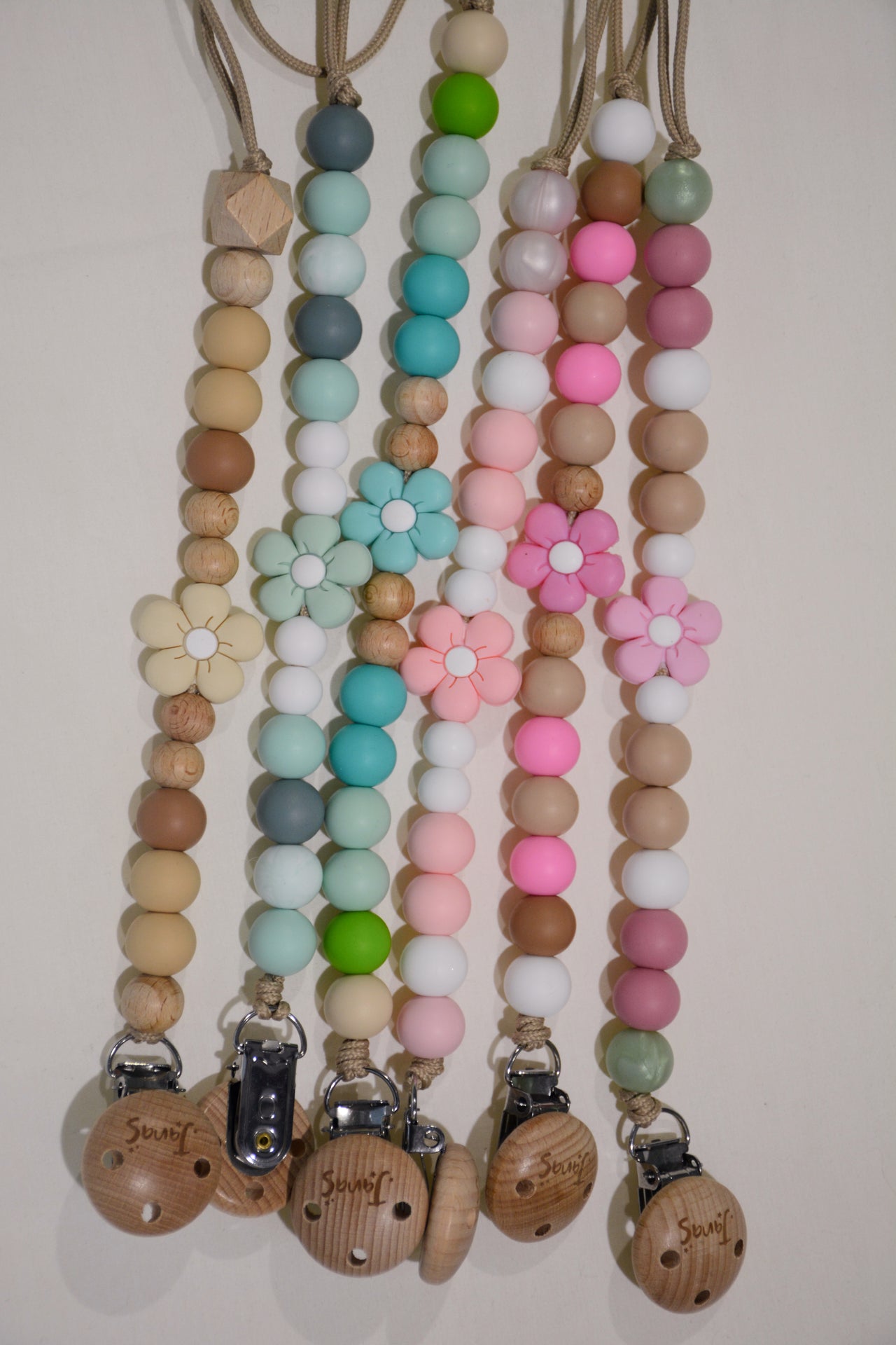 Silicone Flower Dummy Clip