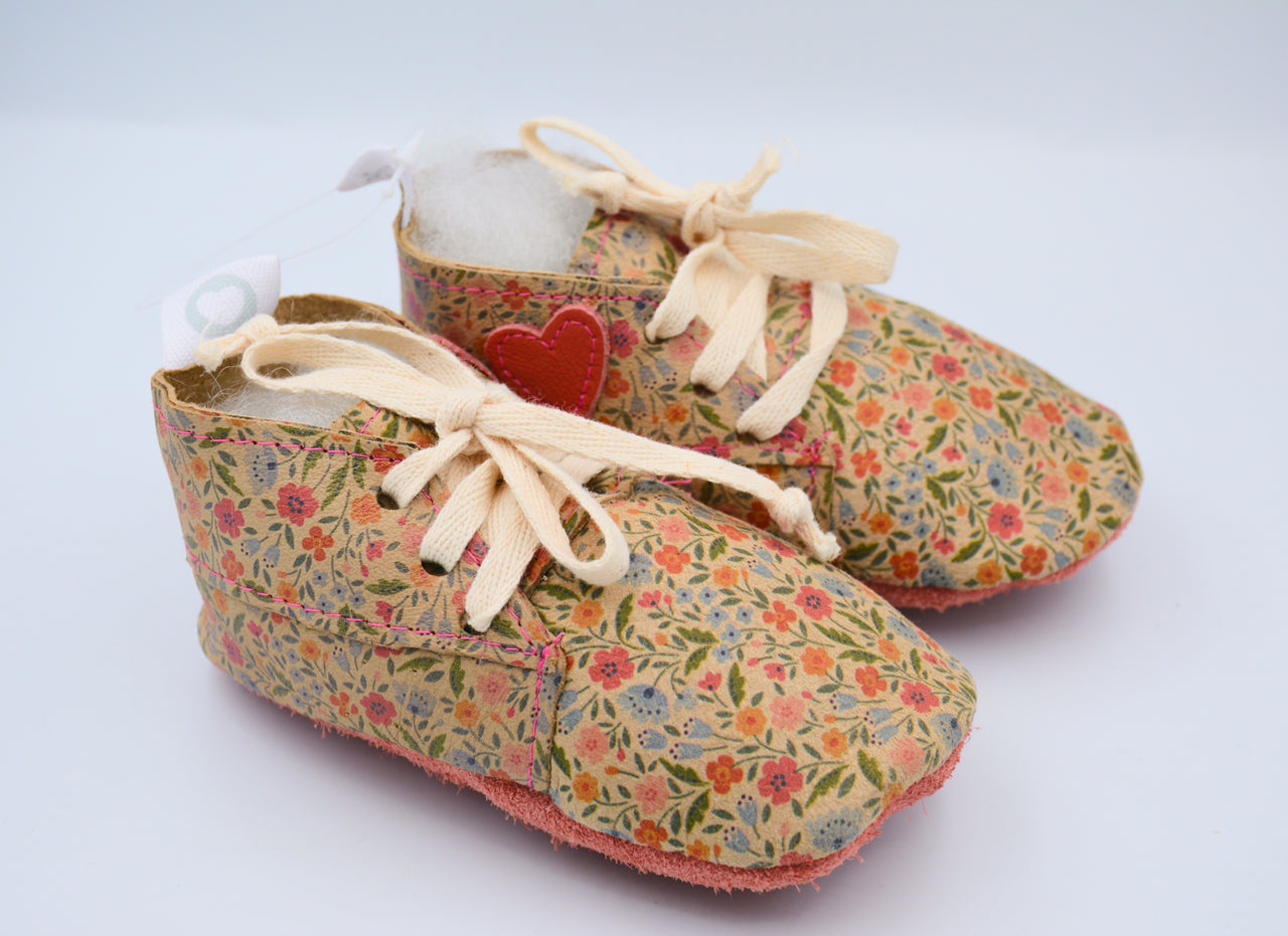 Pitta Patta - Vellie Ankle Boot - Sky Blossom Floral