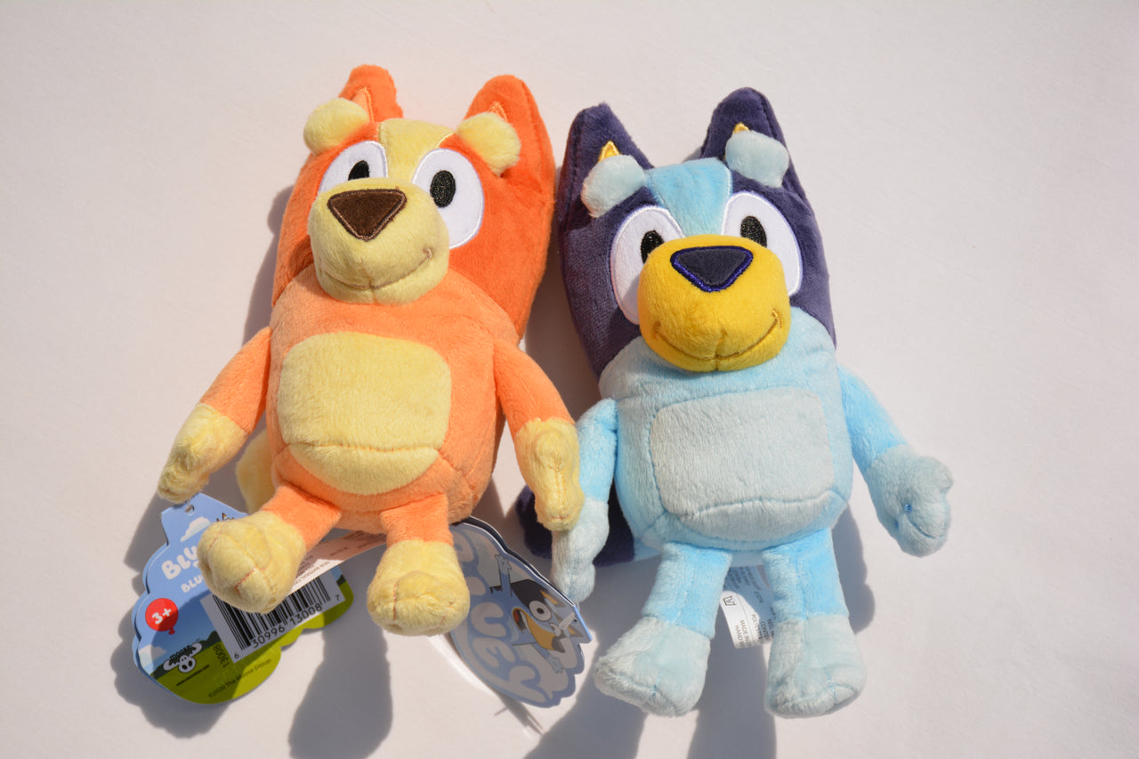 Disney Junior Bluey and Bingo Plush Set