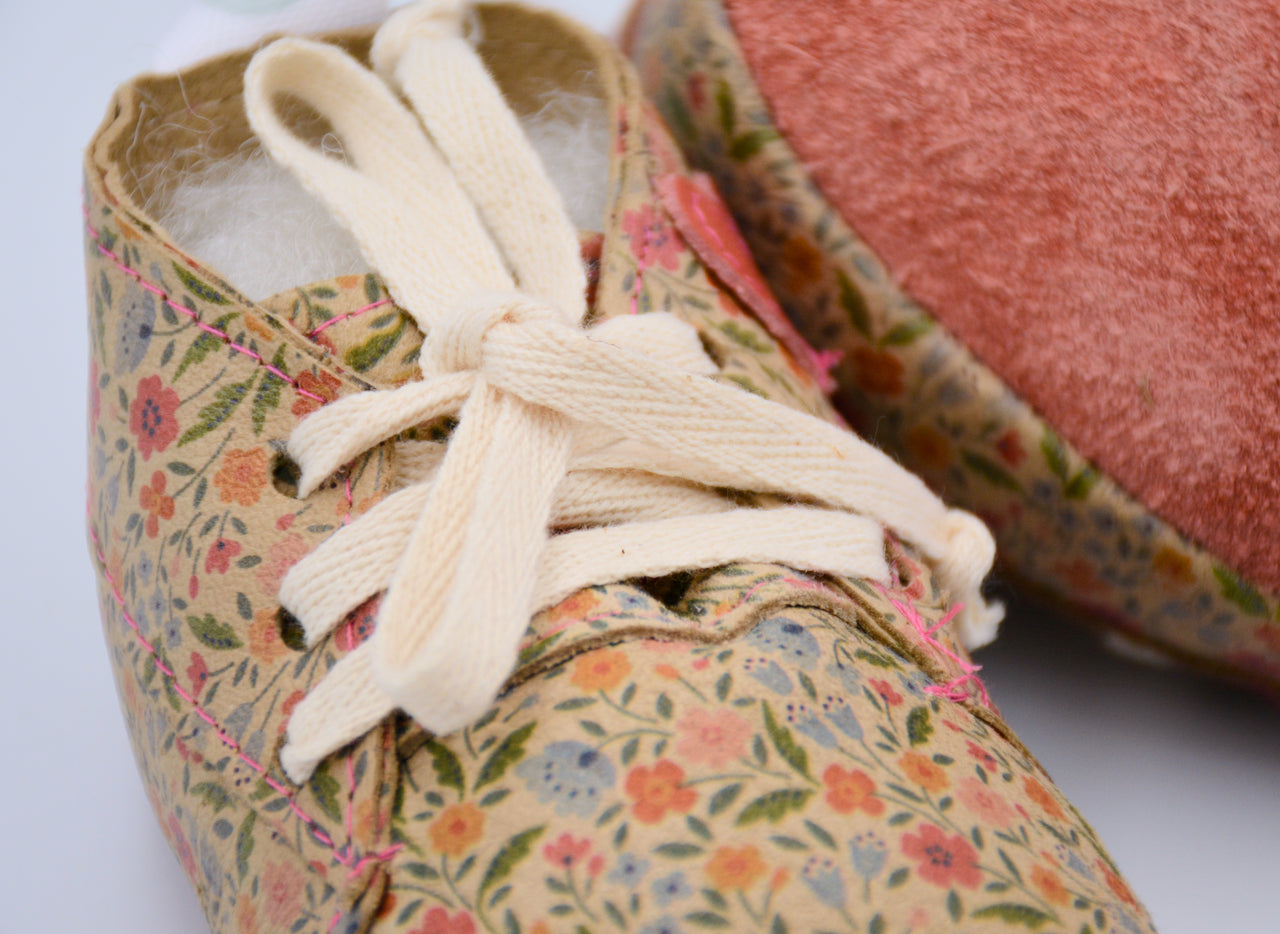 Pitta Patta - Vellie Ankle Boot - Sky Blossom Floral