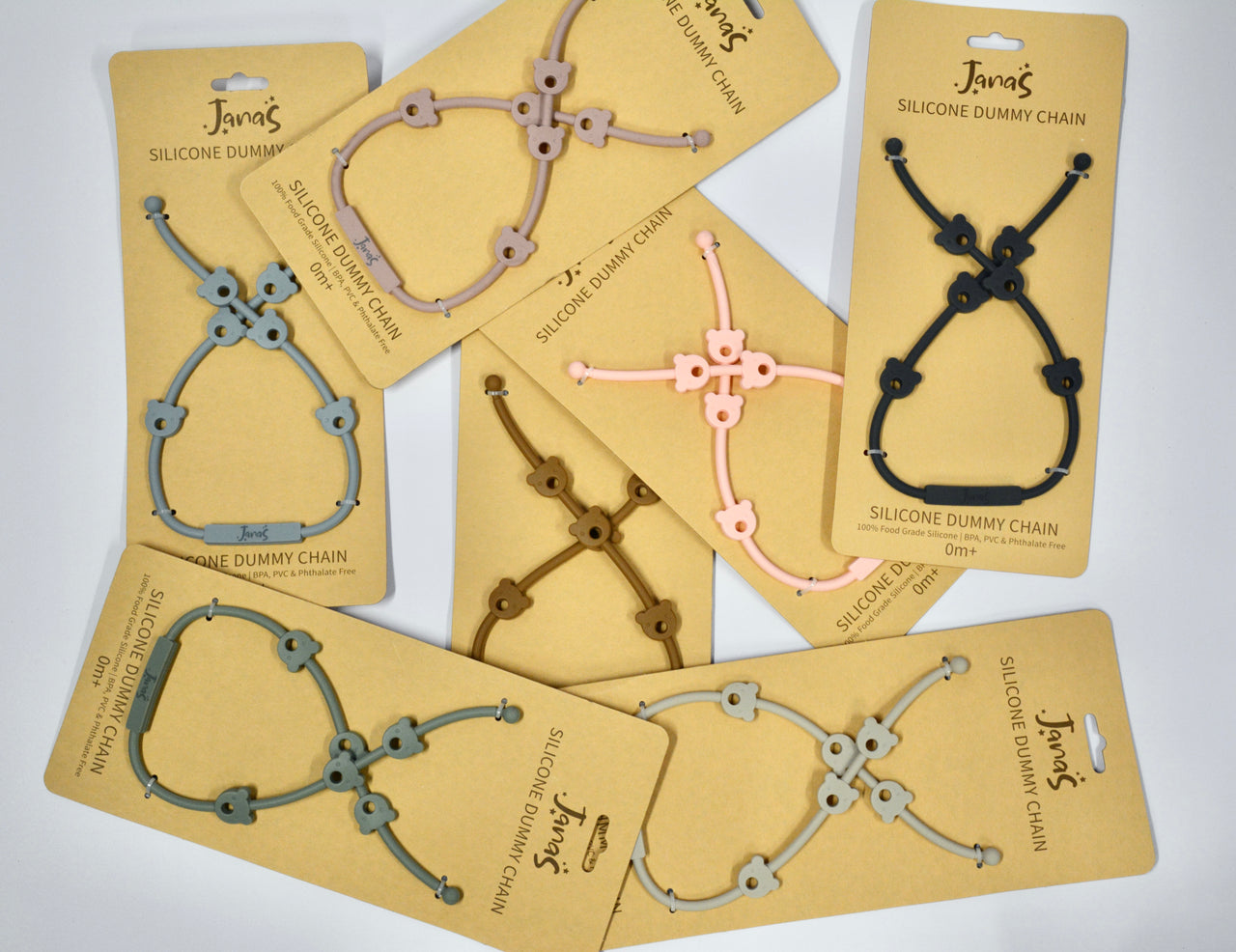 Silicone Adjustable Pacifier Chains