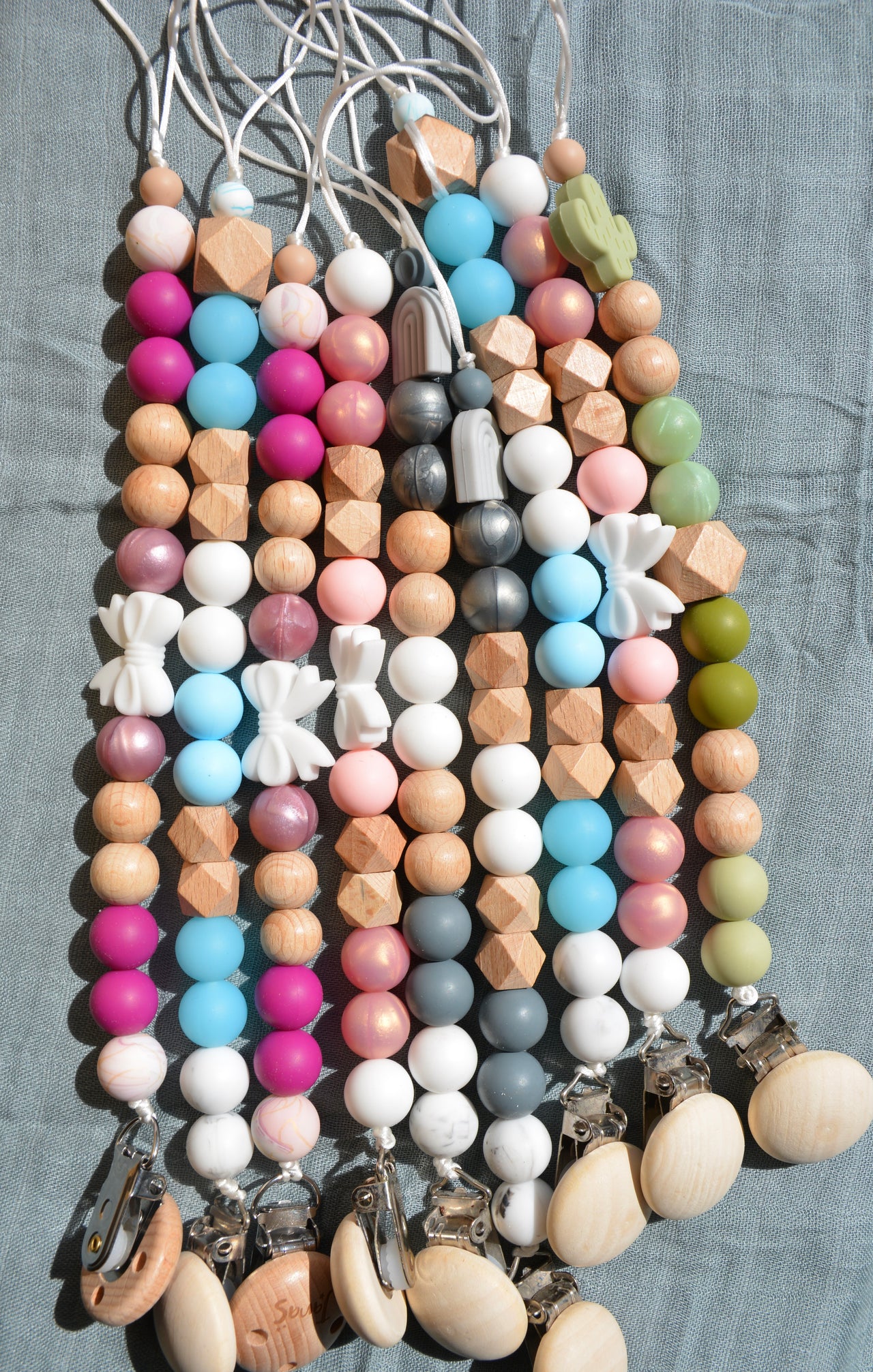 Silicone Metallic Dummy Clip
