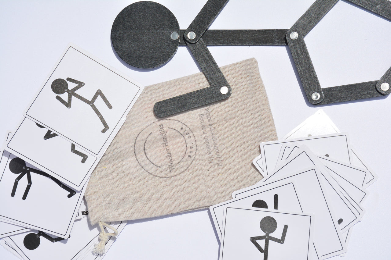 Woeker handjies - My wooden man bag