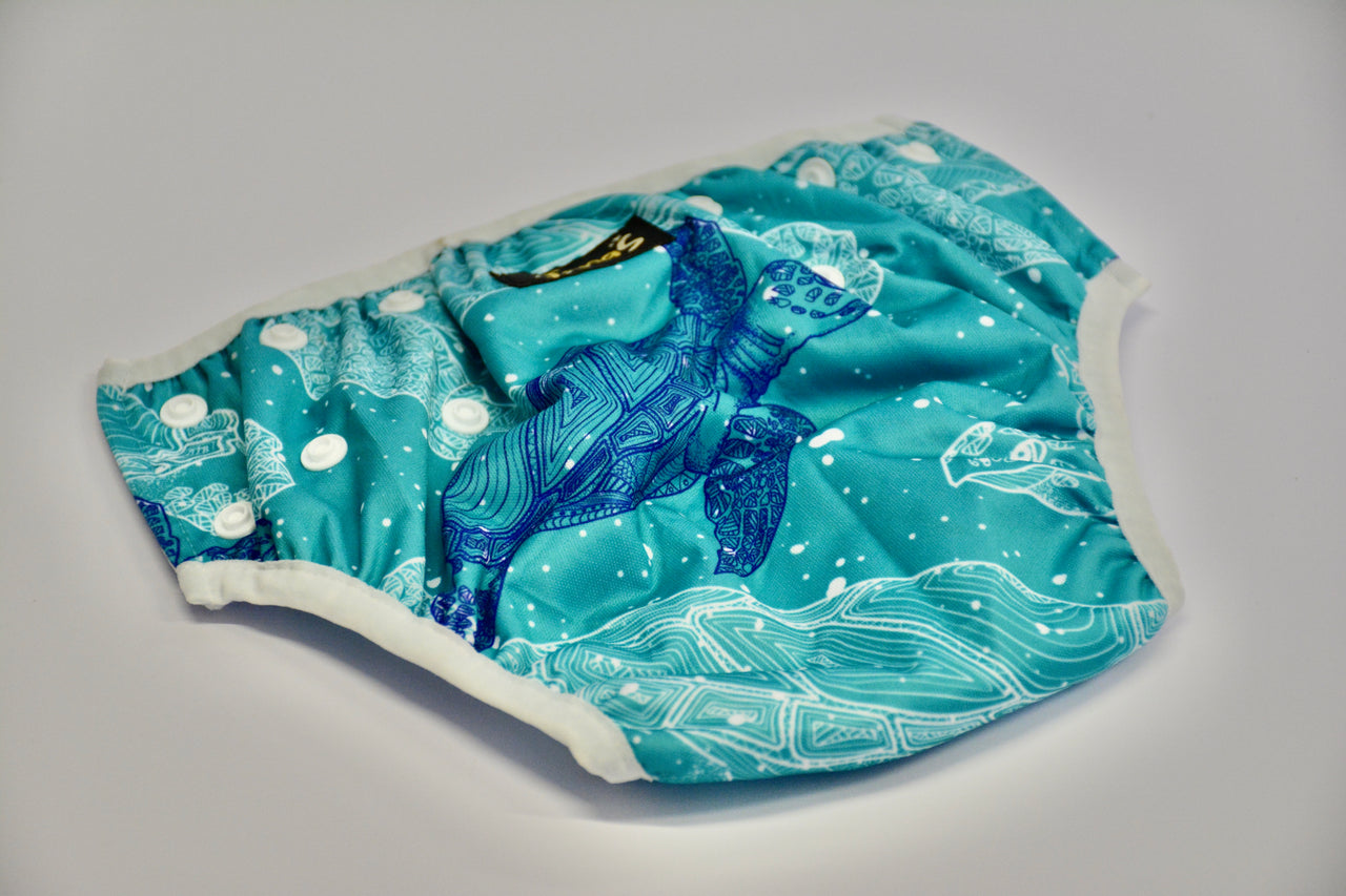Deep into the ocean Swim diaper
