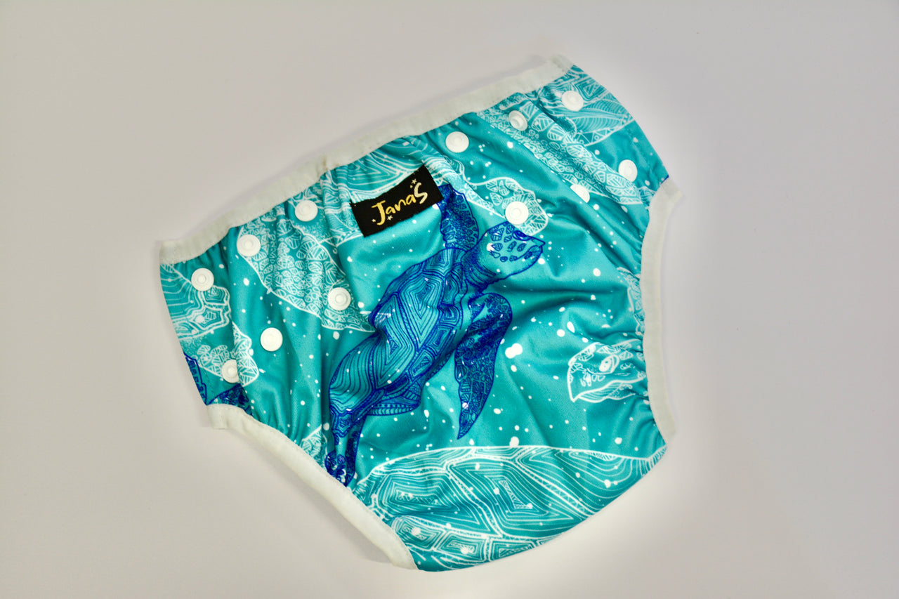 Deep into the ocean Swim diaper