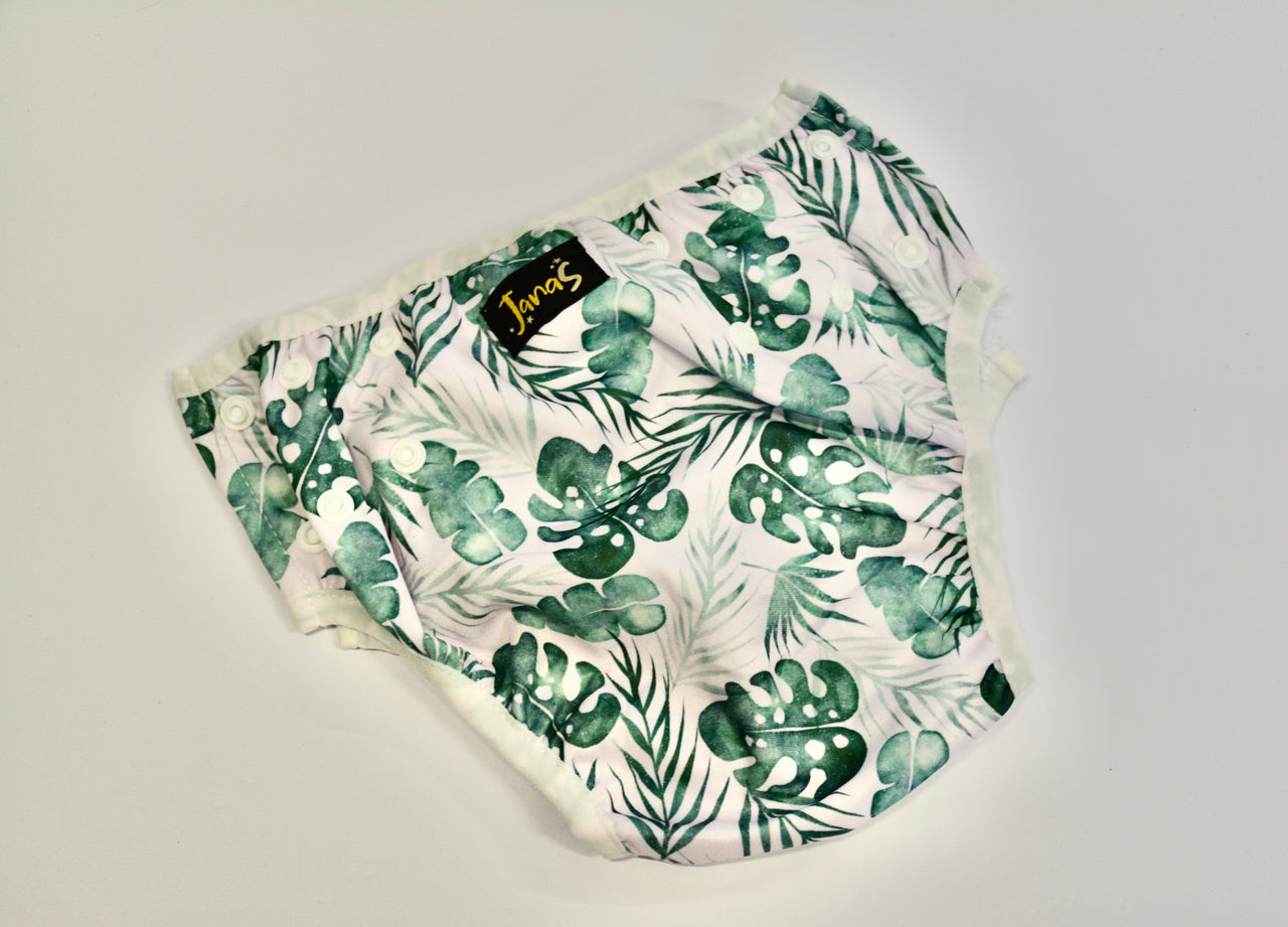 Lilac Ferns Swim Diaper