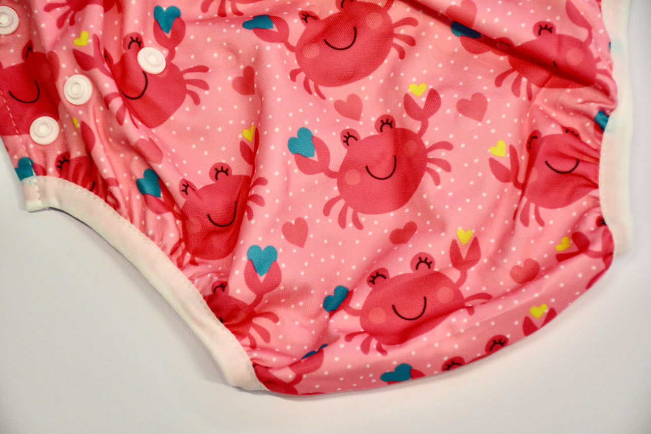 Love crabs swim diaper