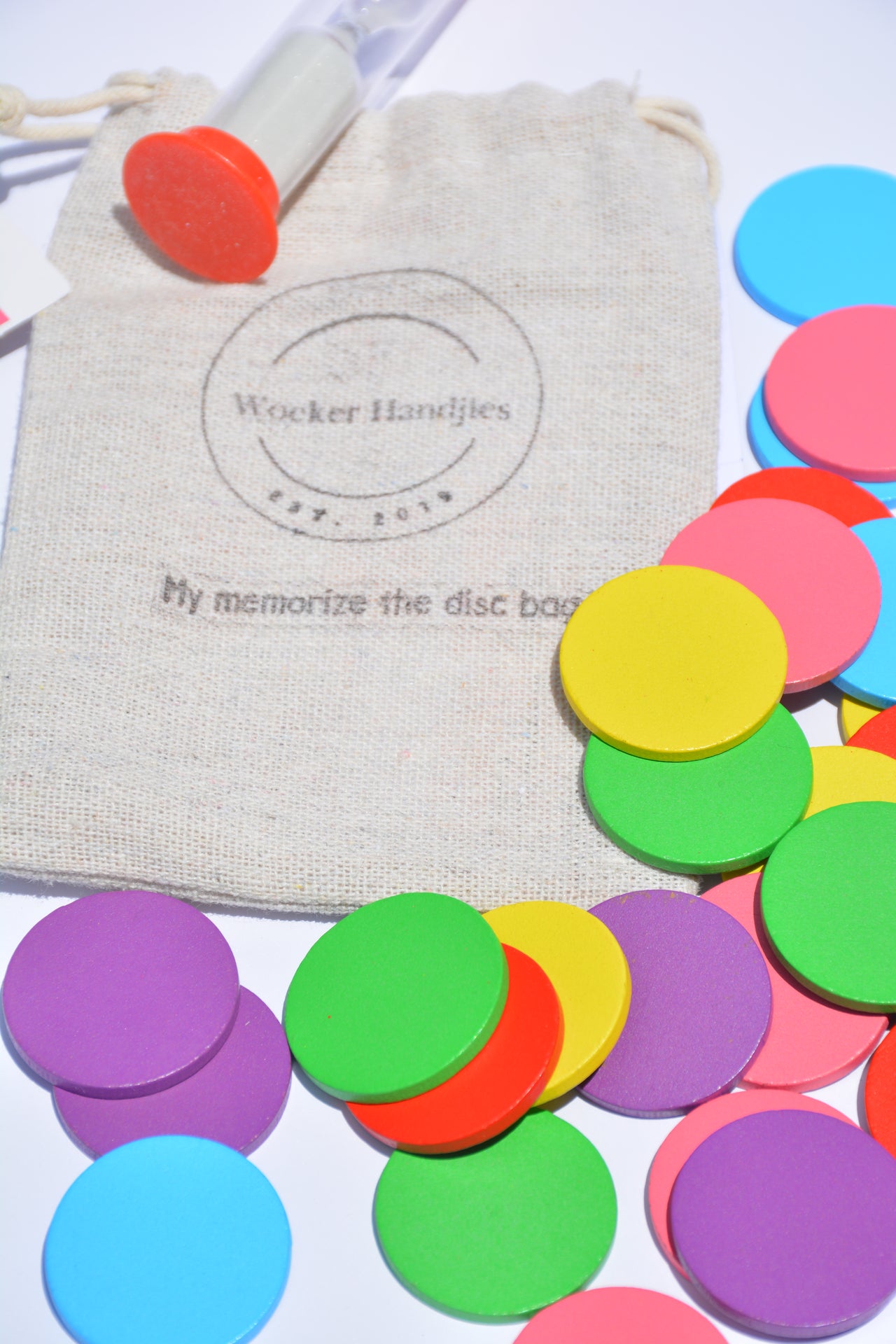 Woeker handjies - My Memorize the disc bag
