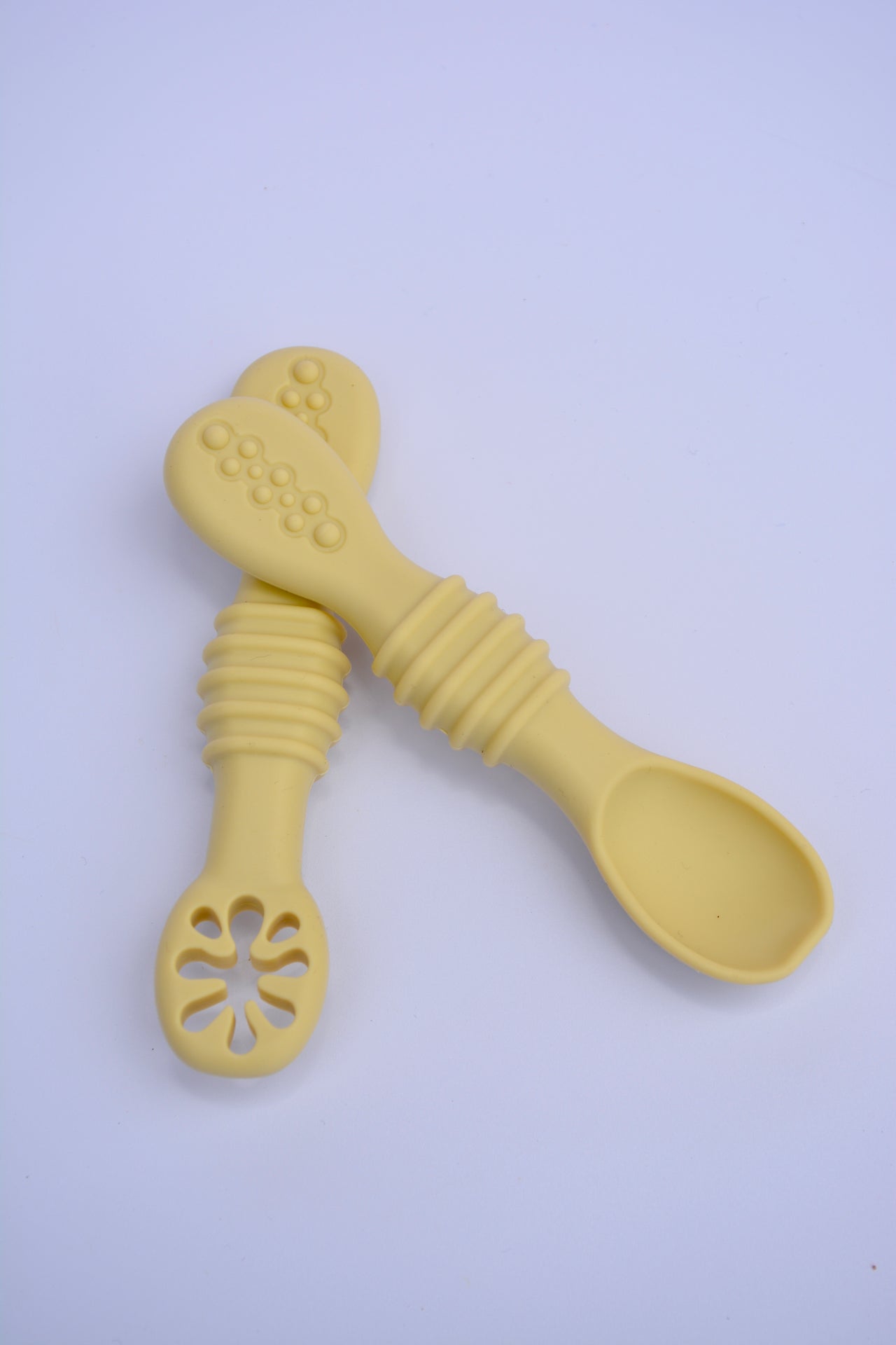 JanaS Silicone Baby lead weaning utensil set