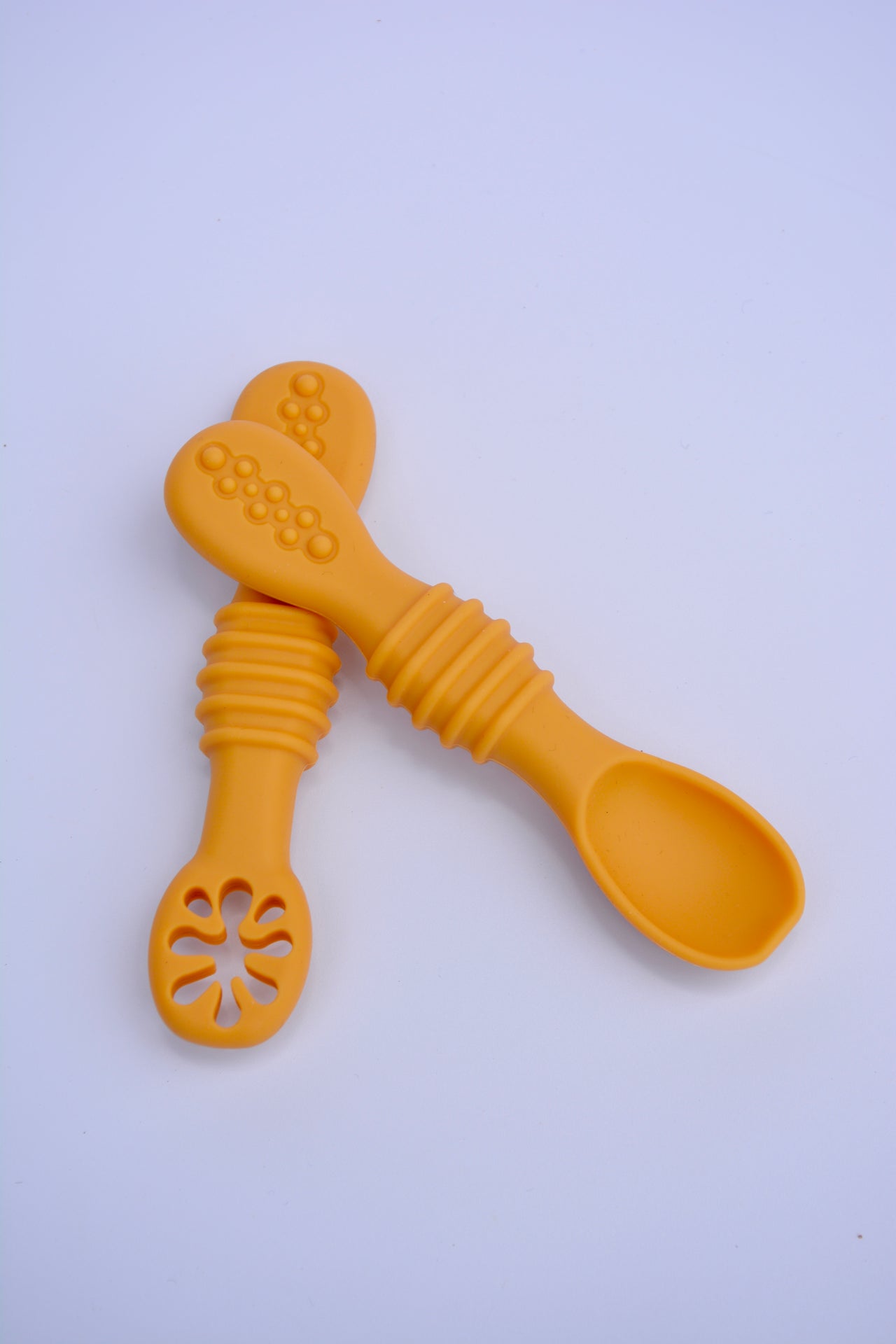 JanaS Silicone Baby lead weaning utensil set