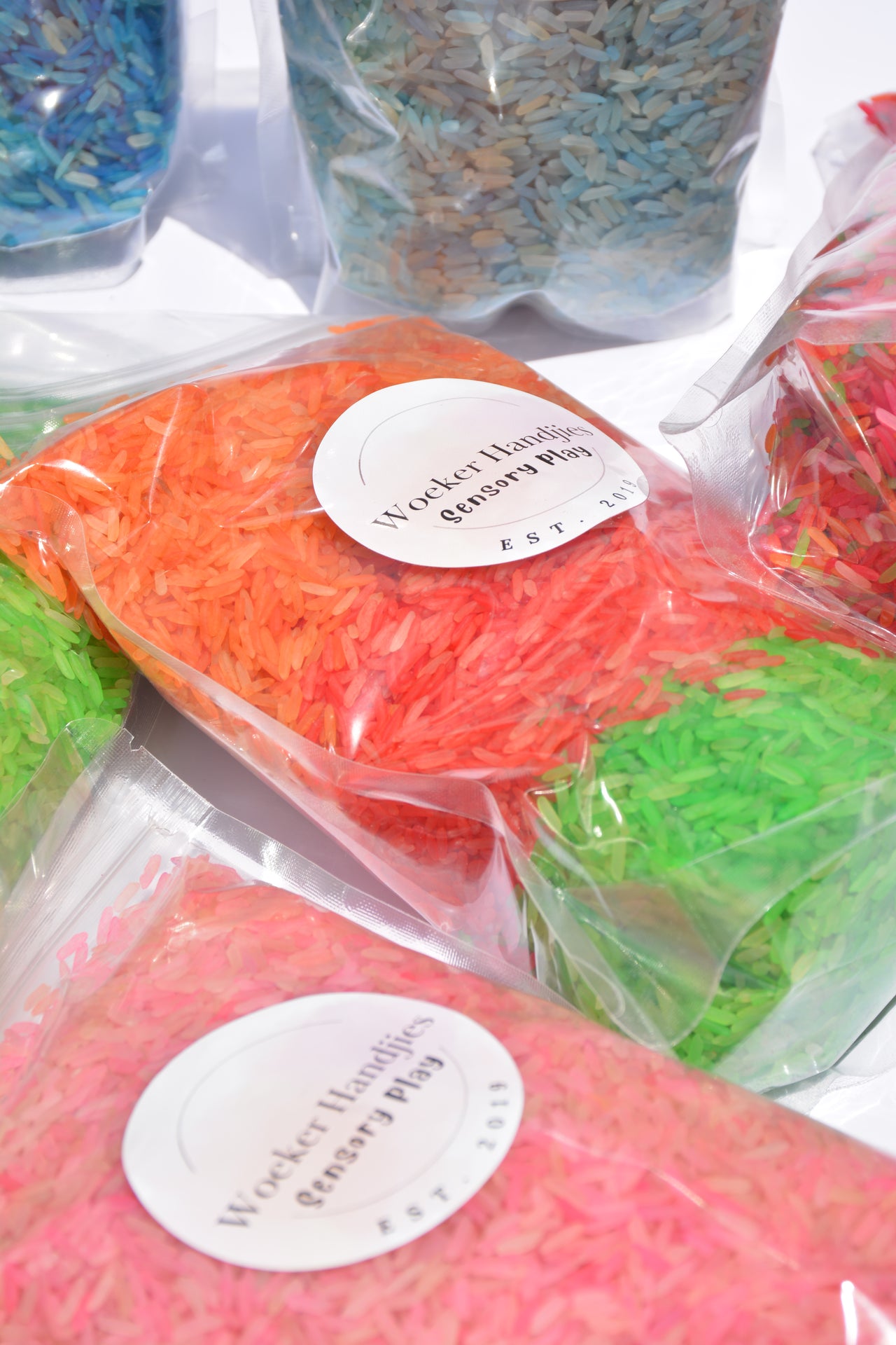 Woeker Handjies - Sensory Rice - 1 Bag
