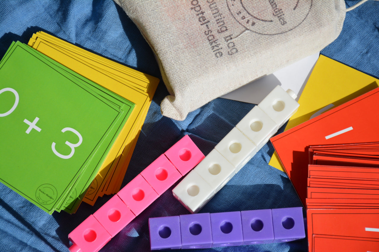 Woeker handjies - My counting bag/My Optel-sakkie