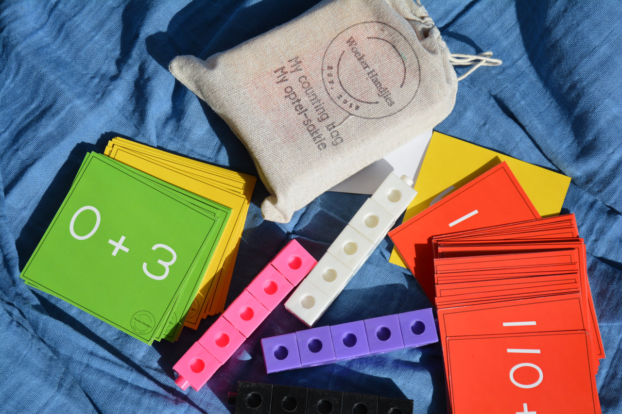Woeker handjies - My counting bag/My Optel-sakkie