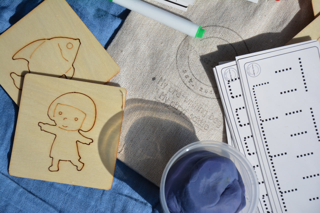 Woeker Handjies - My pre-writing box/My Skryf Sakkie