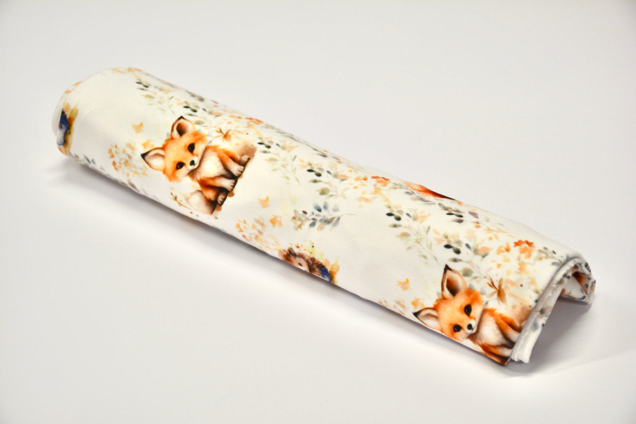 Printed softknit swaddle blanket - Forest animals