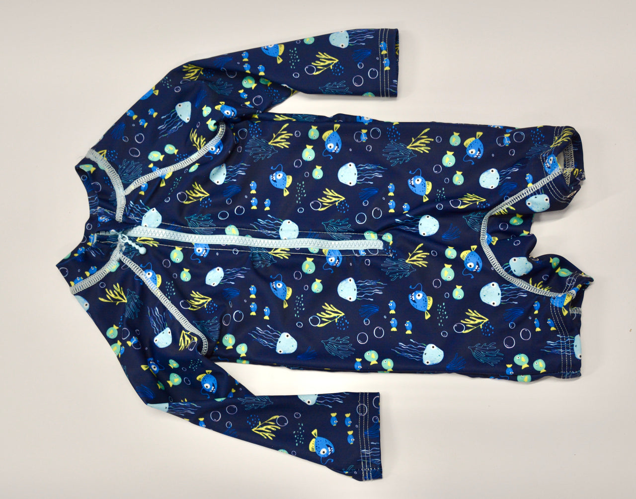 Nika - Navy Sea Creature Boy Swimsuit