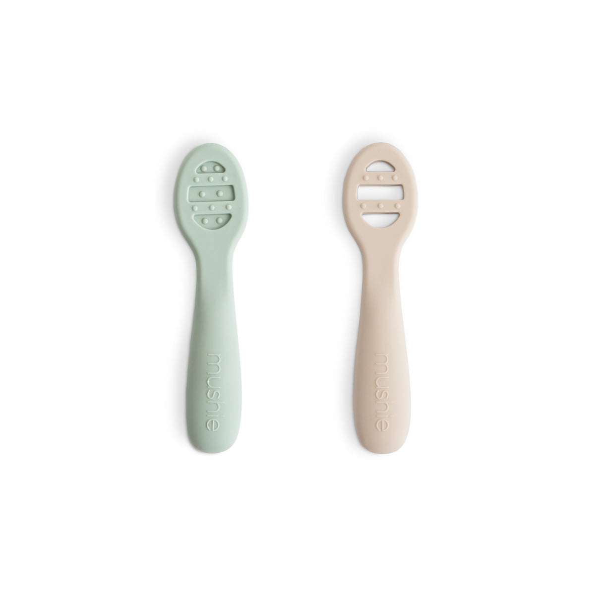 Mushie First Feeding Baby Spoons 2P