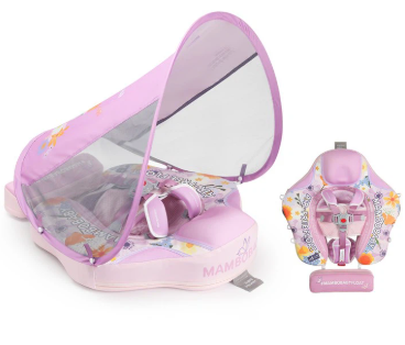 Mambobaby Flower Bush air-free baby float with canopy