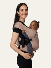 Flybaby ergonomic baby carrier in Cinnamon