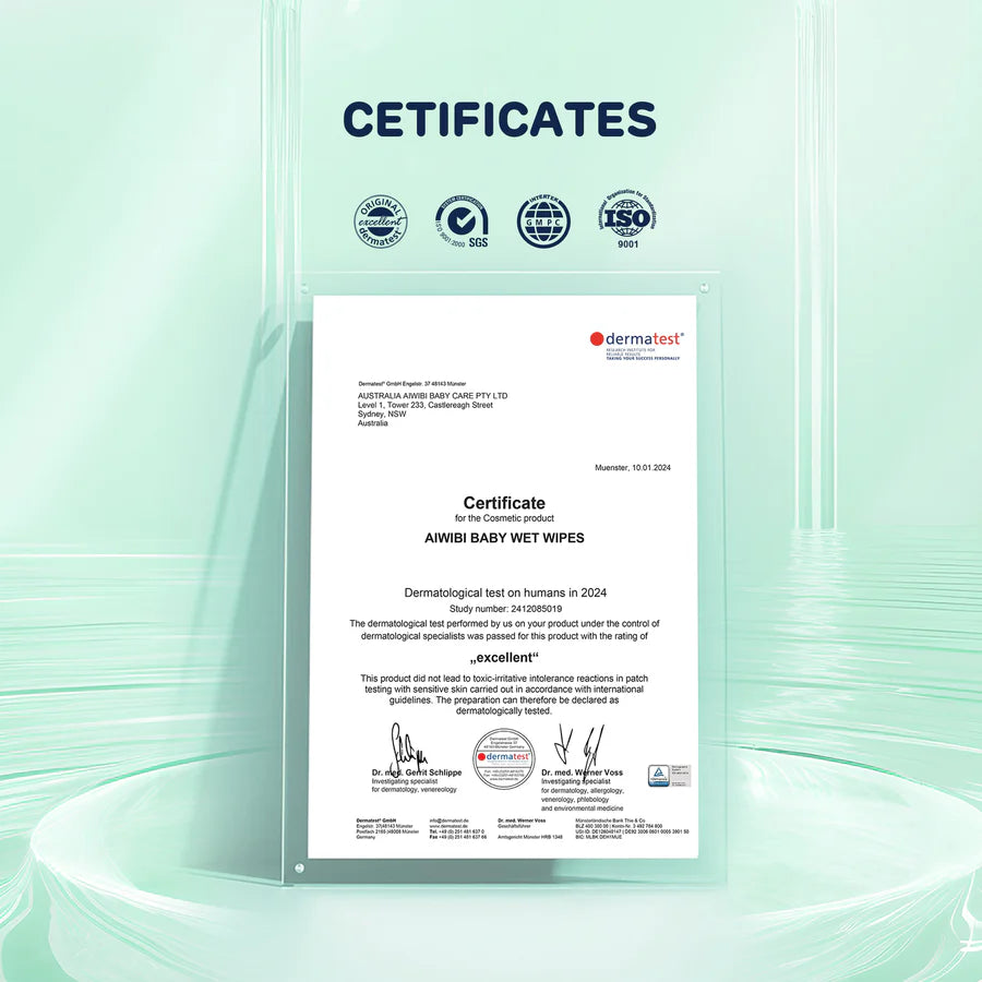 Aiwibi - Fresh Organic Care Baby Water Wipes