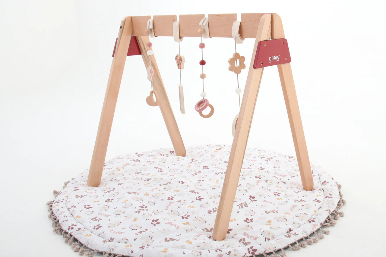 Grow Baby Wooden Baby Play Gym - Bebe Pure