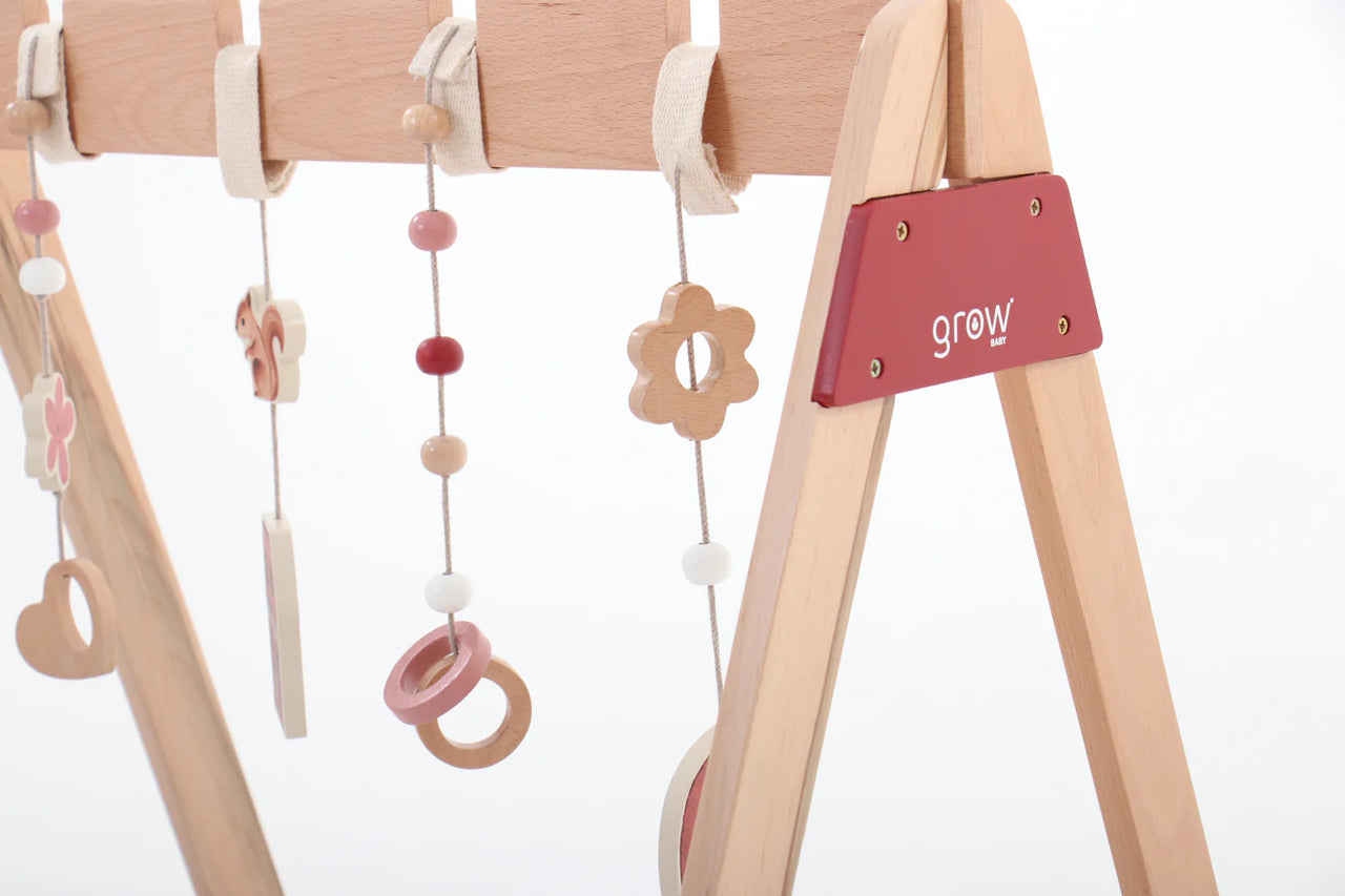 Grow Baby Wooden Baby Play Gym - Bebe Pure