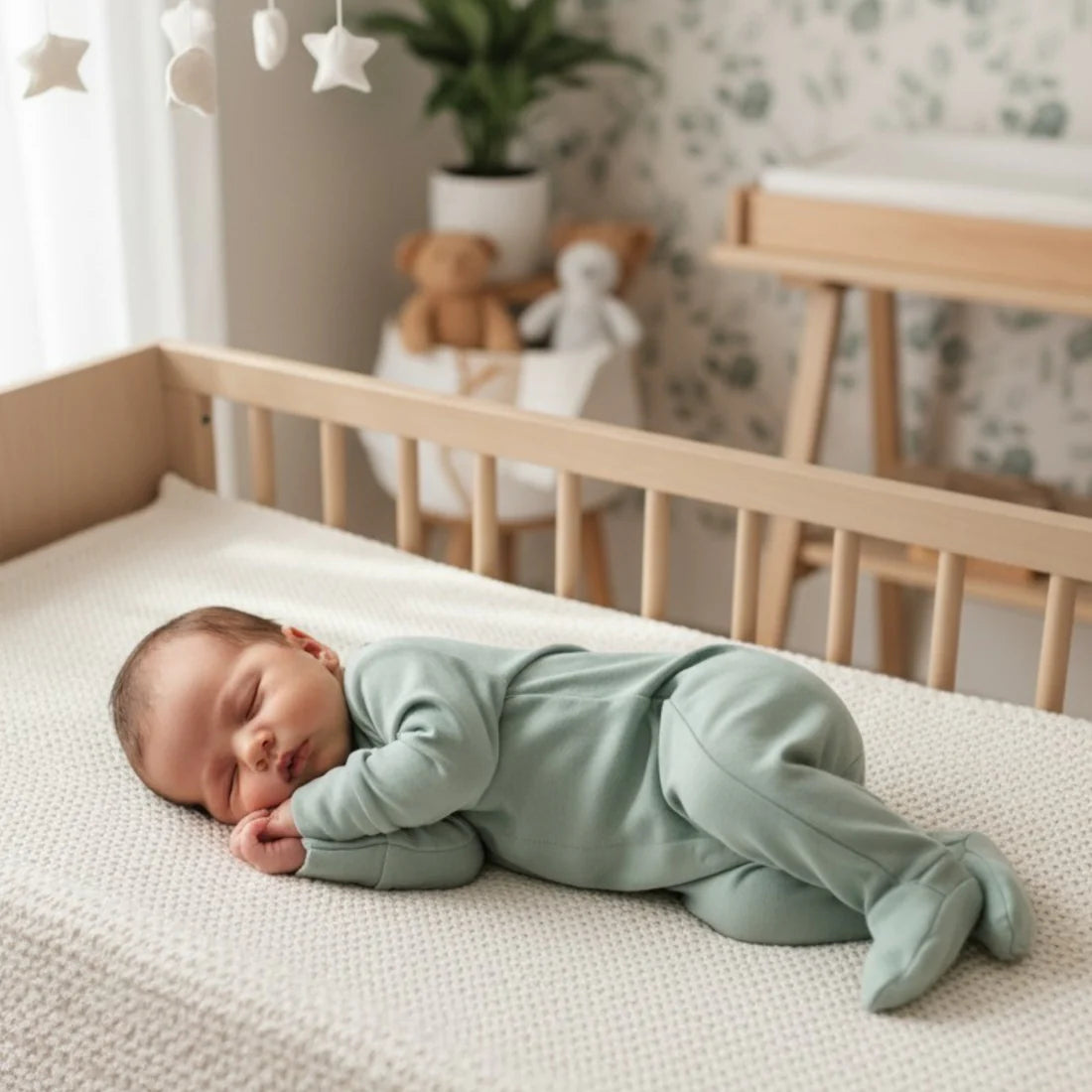Magnetic Munchkin - Green Romper