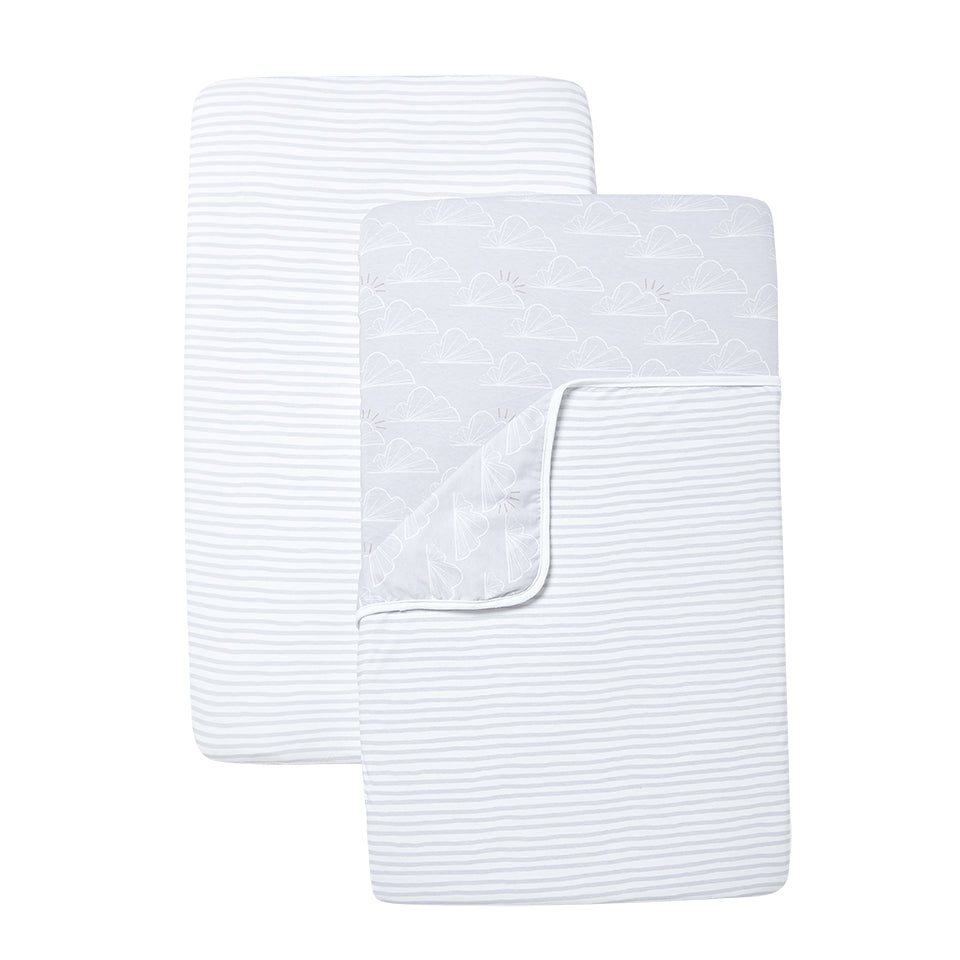 Air Bedside Crib fitted sheets JanaS Ladies and Babies boutique pty ltd