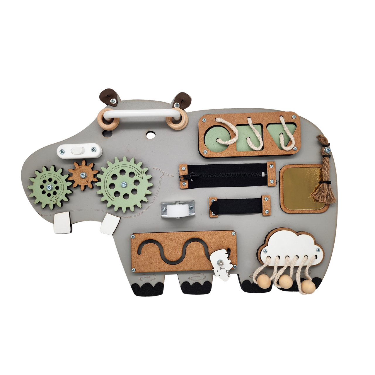 Kiani - Portable Activity Board - Hugo the Hippo