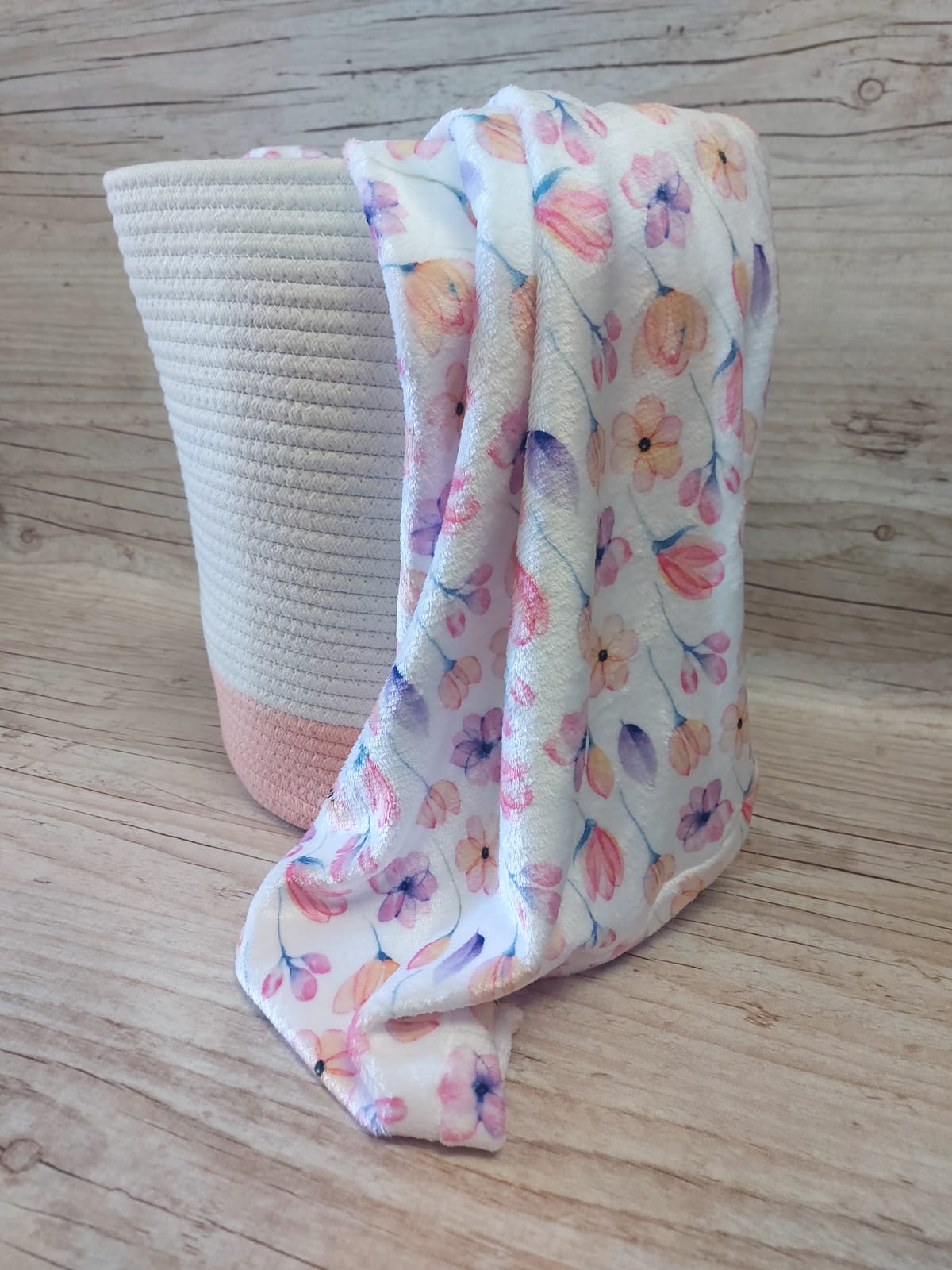 Beginning of spring, fleece blanket