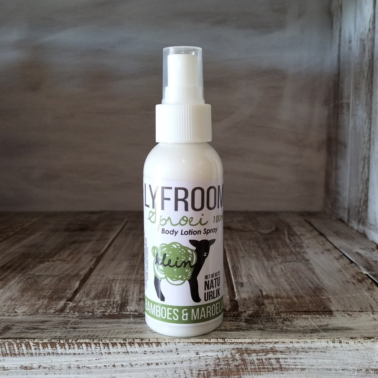 Klein bederf Lyfroom sproei (body cream spray) 100ml