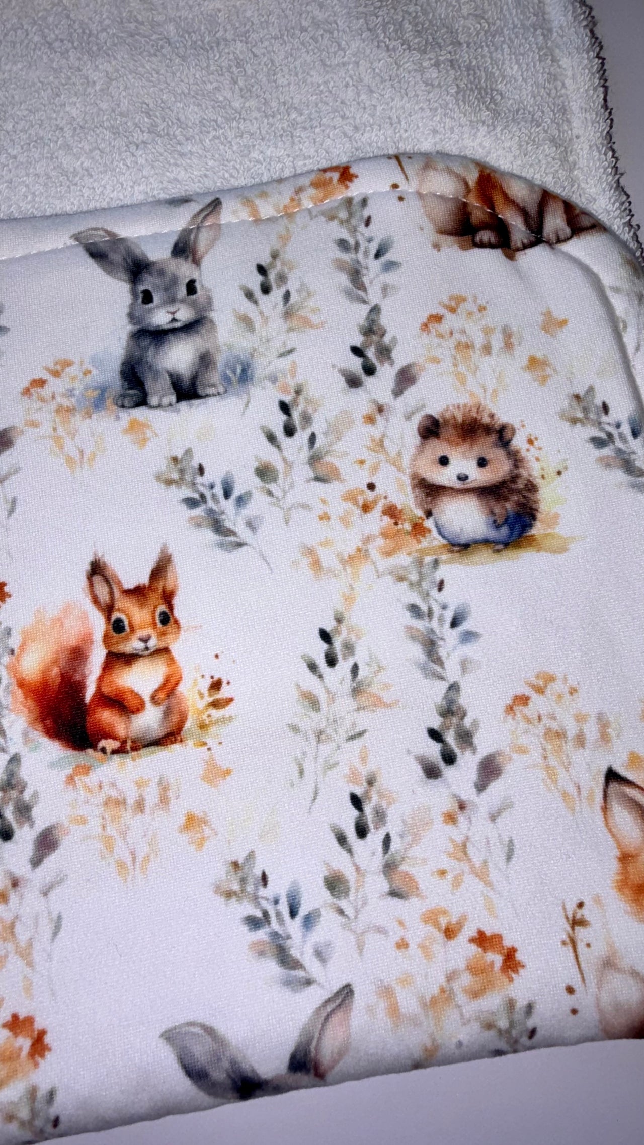 Burp Cloth - Forest Animals