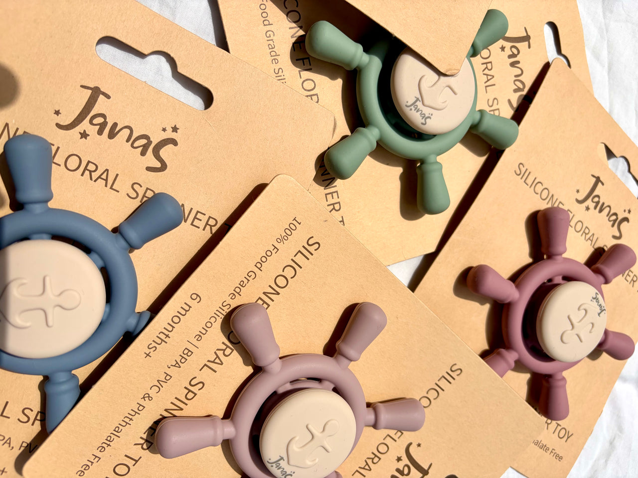 Silicone Explore Spinner Toy