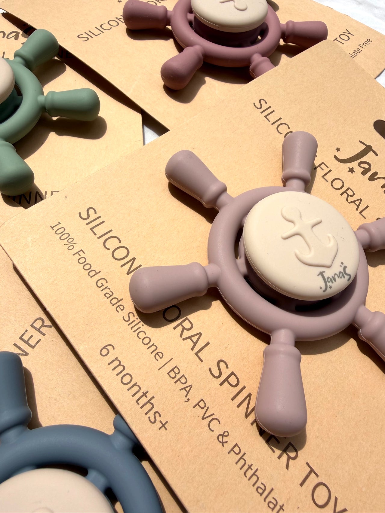 Silicone Explore Spinner Toy