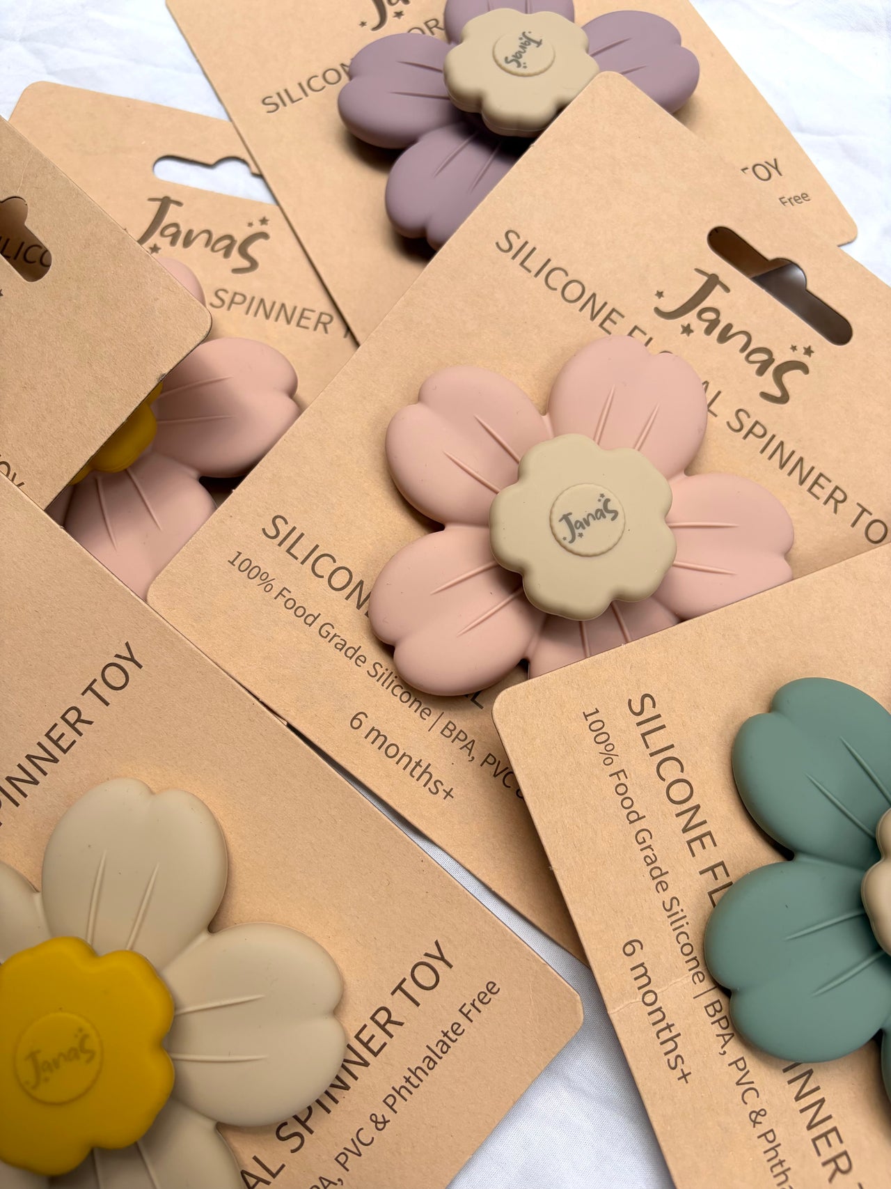 Silicone Bloom Spinner Toy