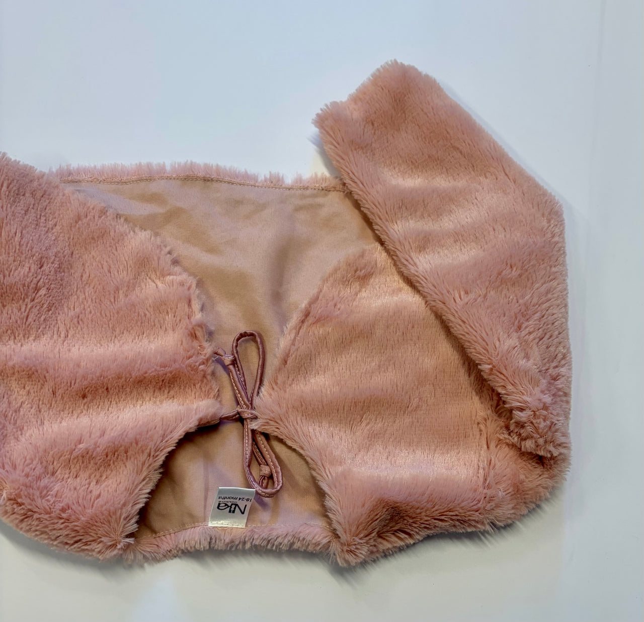 Nika - Dusty Pink Long Sleeve Bolero - No Frill