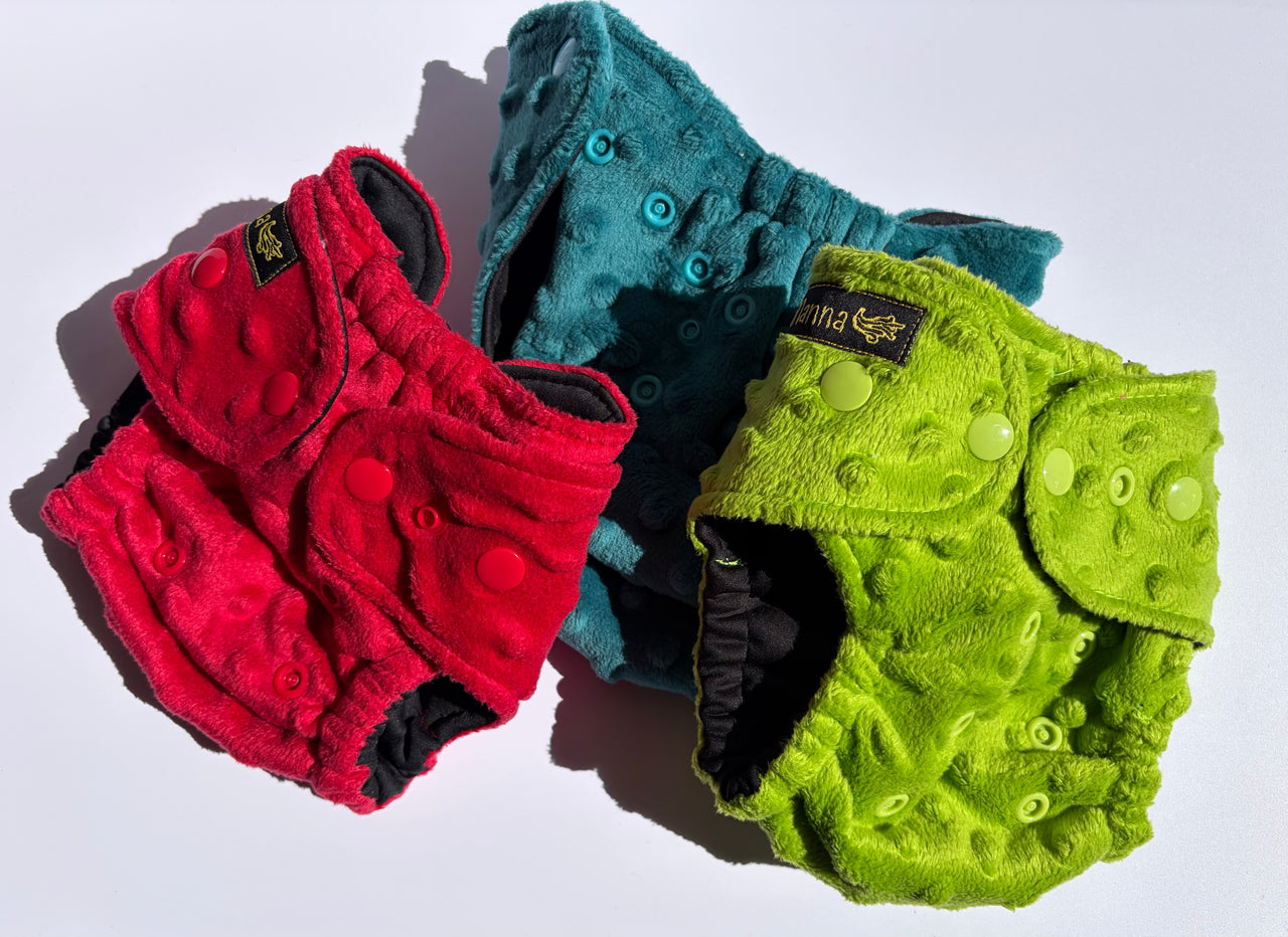 Newborn Waterproof Soft Shell Fleece Diaper Cover