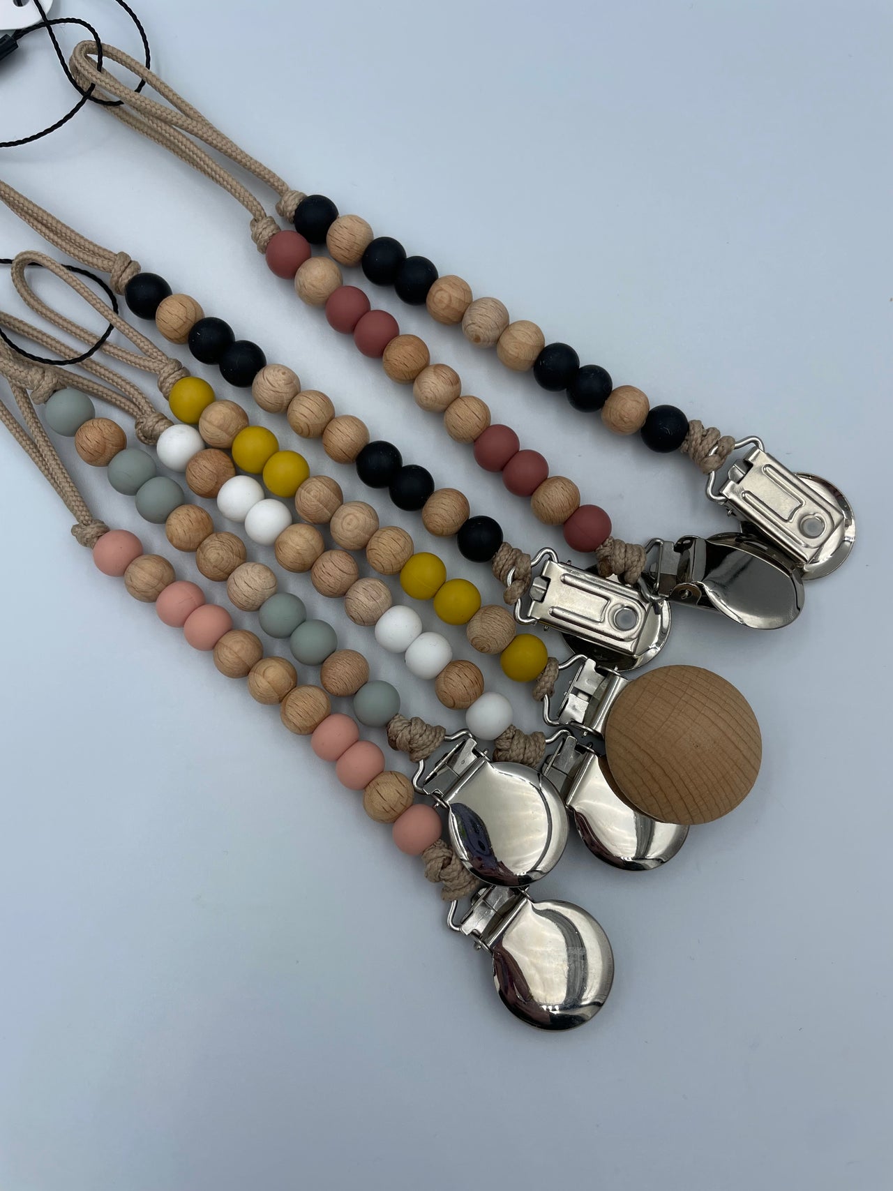 Newborn Silicone Dummy Clips