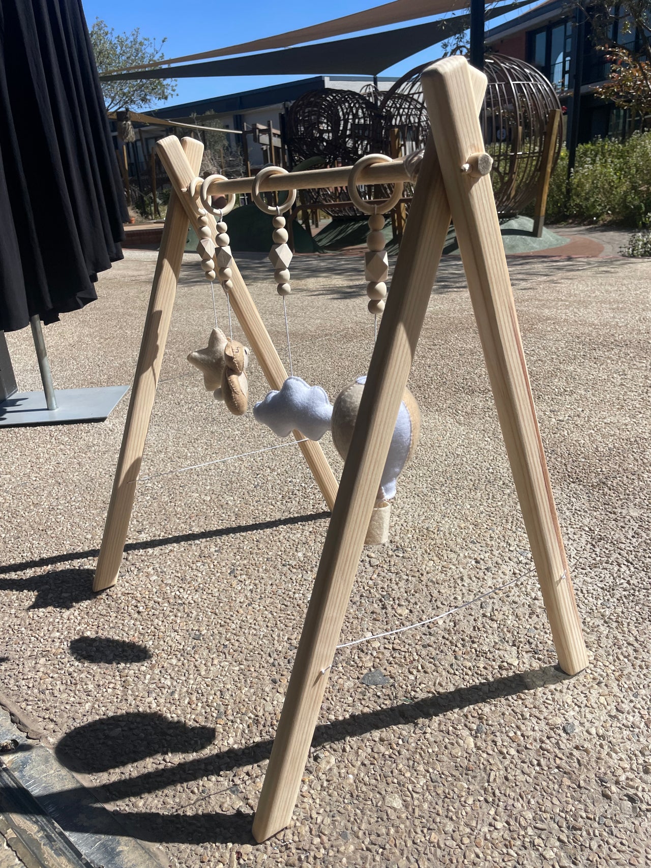 Wooden Play Gym - Stand Only