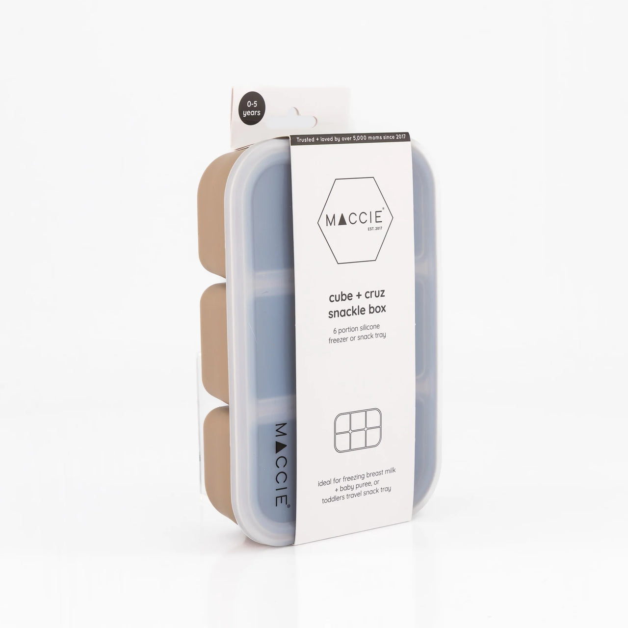 Maccie - Cube + cruz snackle box + freezer tray