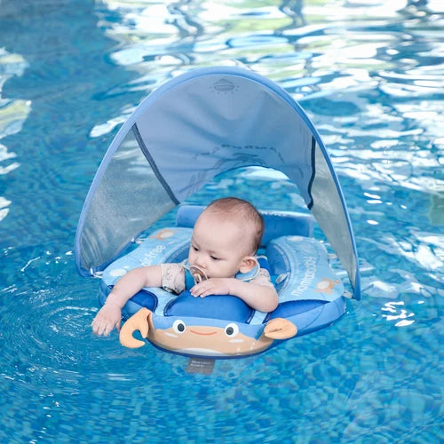 Mambobaby Crab baby float with UPF 50 canopy