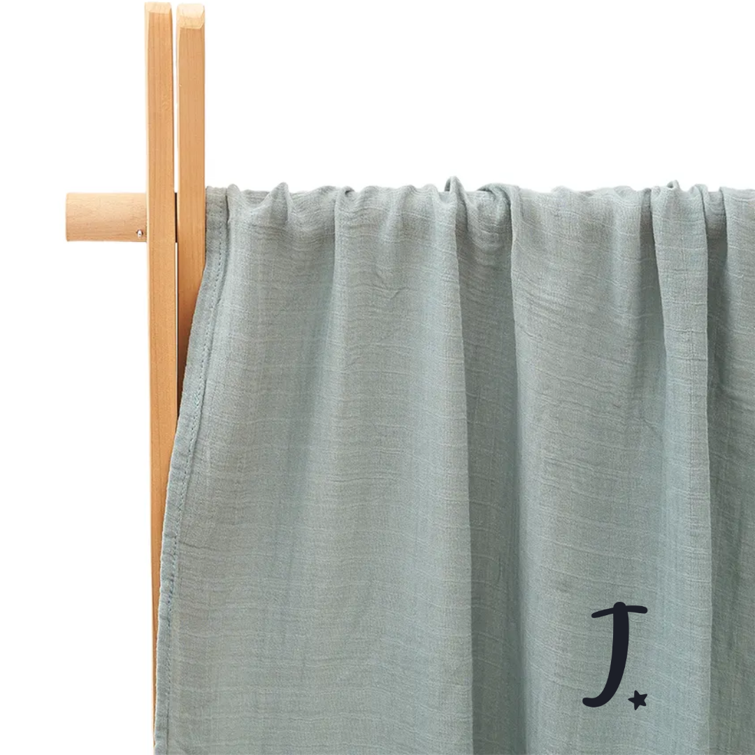 Bamboo Cotton muslin blanket - Plain colors