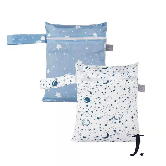 Stars and space small wet bag