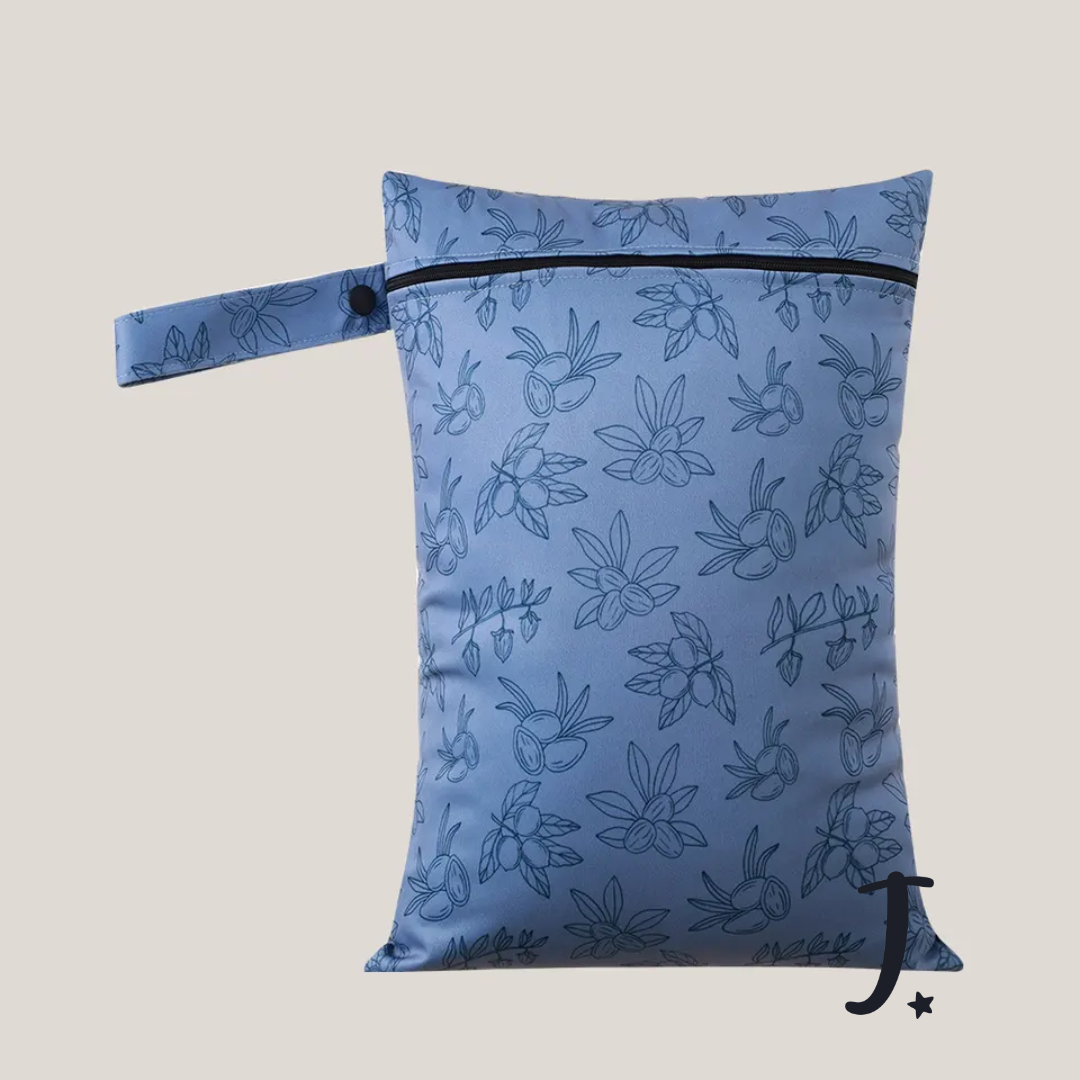 Reusable Wet Bag - Small - Blue woods