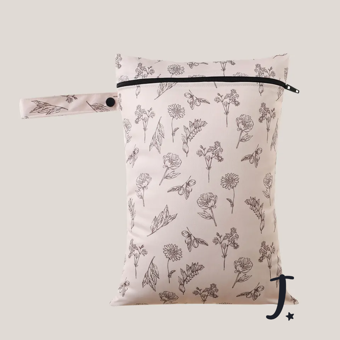 Reusable Wet Bag - Small - Flowers